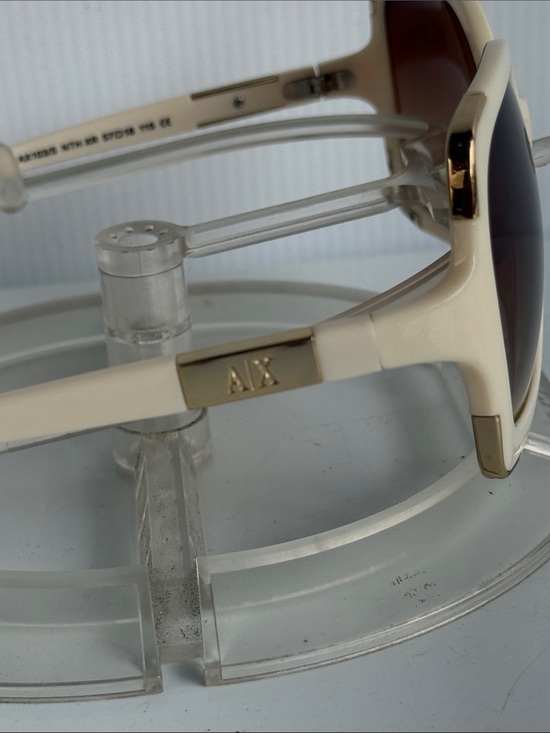 NEW ARMANI EXCHANGE AX103/S Cream Sunglasses NEW WITHOUT TAGS